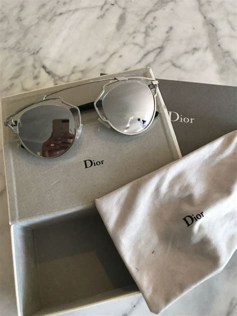 occhiali dior so real argento|dior so real resale.